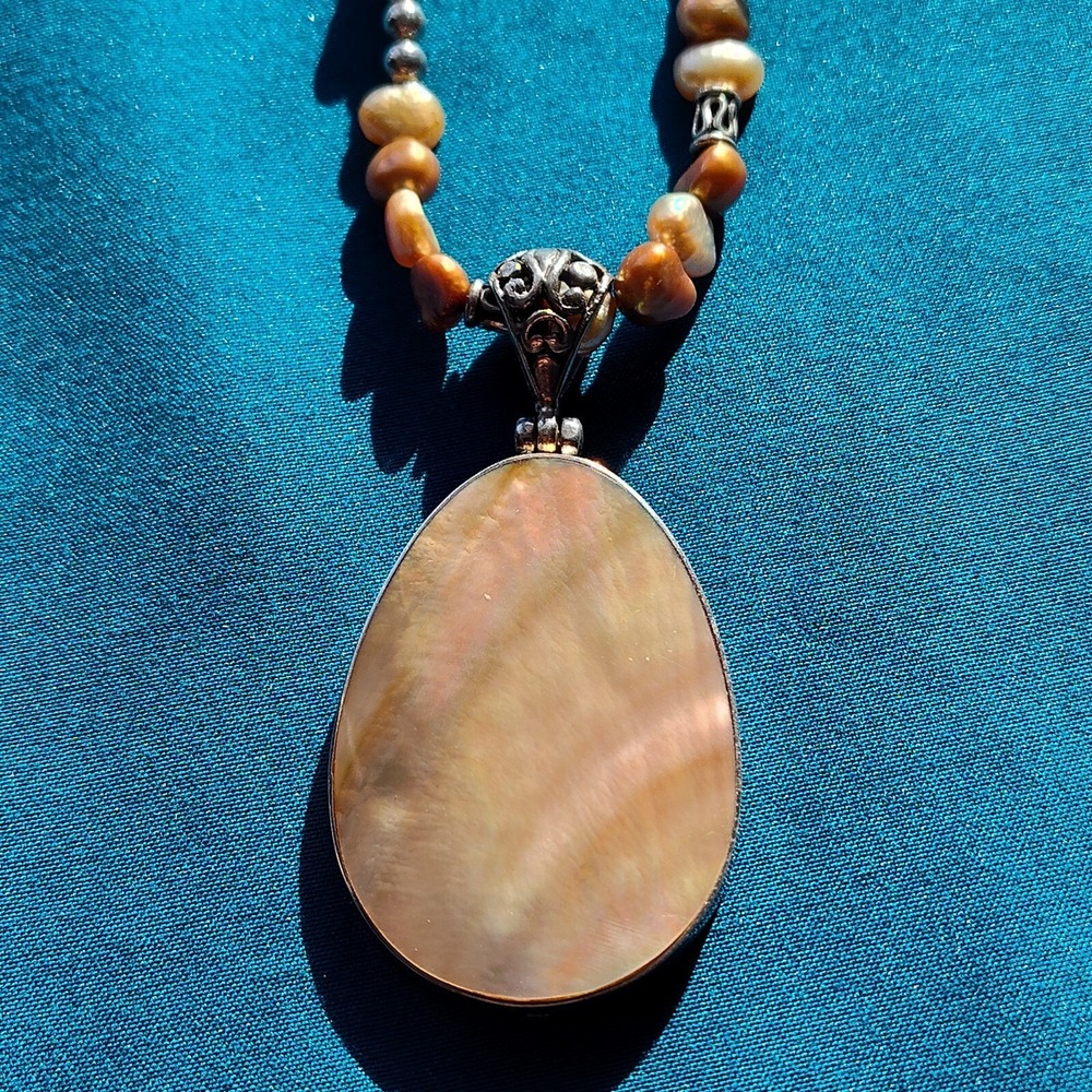 Opalescence Necklace handmade fashion statement costume dress up movie prop boho